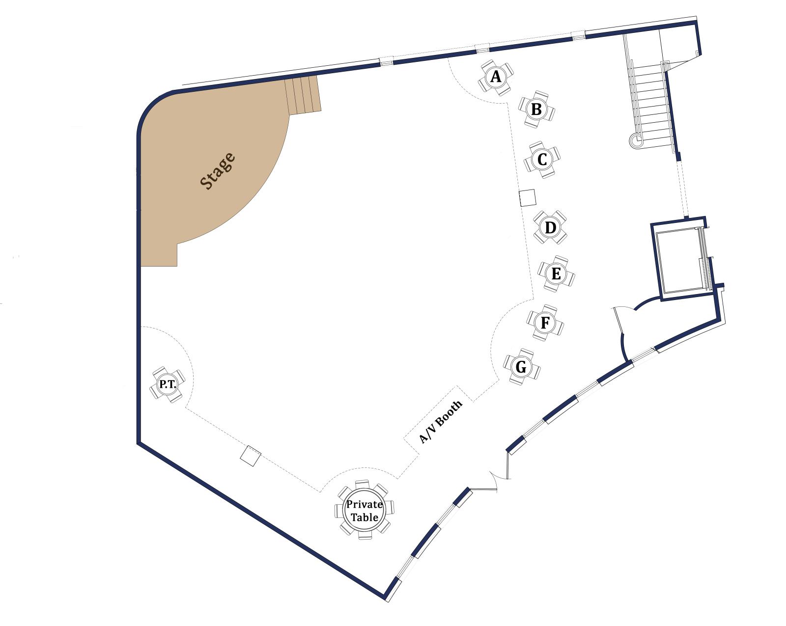 Balcony Seating Chart
