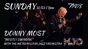 Donny Most "Mostly Swinging" with the Metropolitan Jazz Orchestra