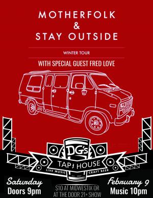 Motherfolk & Stay Outside at DGs Tap House