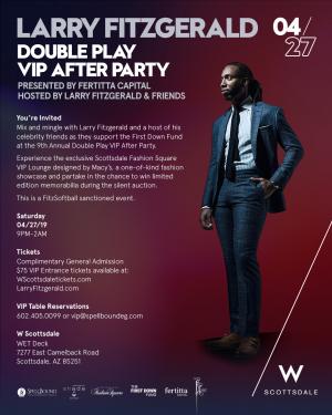 Larry Fitzgerald's Double Play VIP After Party