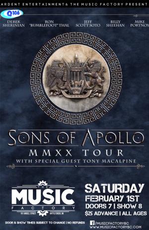 Sons of Apollo in Battle Creek