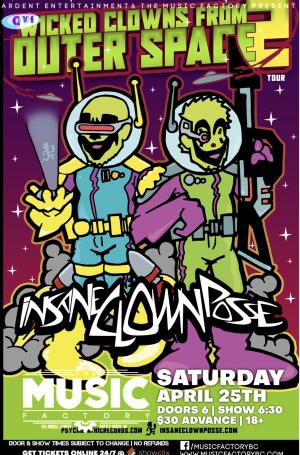 RESCHEDULED **SOLD OUT** INSANE CLOWN POSSE in Battle Creek