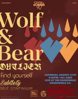 Wolf & Bear CD Release Show