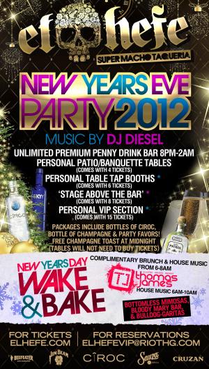 Elhefe New Years Eve Party 2012