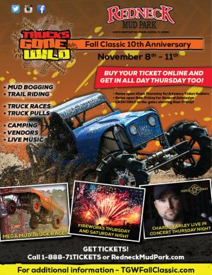 TGW Fall Classic 10 Anniversary @ Redneck Mud Park