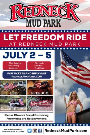 Let Freedom Ride at Redneck Mud Park