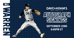 Will Warren Autograph Signing