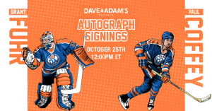 Grant Fuhr & Paul Coffey Dual Autograph Signing