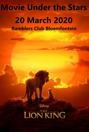 Movie Under The Stars - Bloemfontein - Lion King