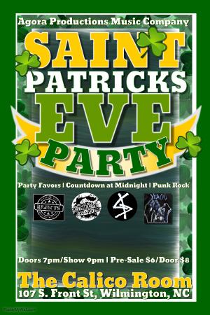 St Patrick's Eve Party!!!
