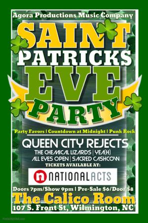 St Patrick's Eve Party!!!