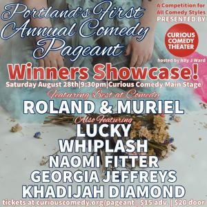 Portland's First Annual Comedy Pageant