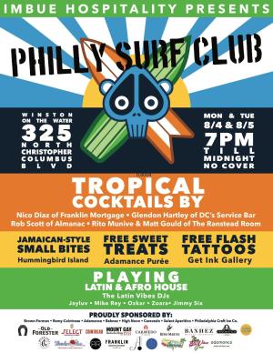 PHILLY SURF CLUB/ WINSTON ON THE WATER
