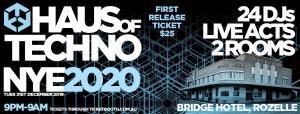 Haus Of Techno NYE 2019 -2020