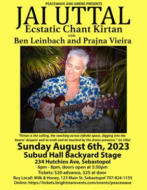 Jai Uttal Summer Kirtan