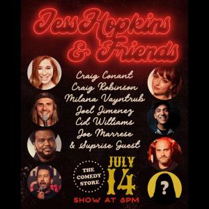 *4 Tickets Remaining* Jess Hopkins and Friends - Craig Conant, Milana Vayntraub, Joel Jimenez, Cid Williams, Craig Robinson, & Surprise Guest