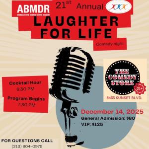{Private Event} ABMDR 21st Annual Laughter for Life Comedy Night