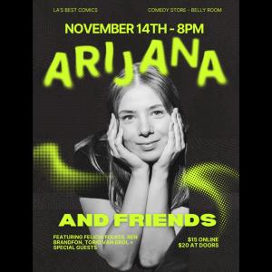 Arijana Ramic & Friends - Felicia Folkes, Ben Brandfon, Torio Van Grol, Surprise Guests +more!