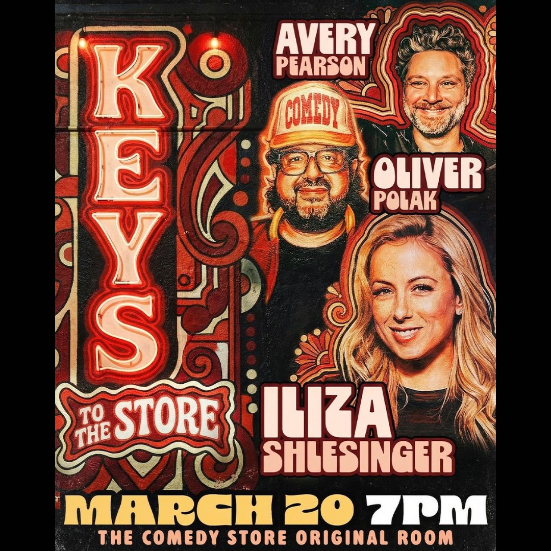 Flyer for Keys to  the Store w/ Avery Pearson