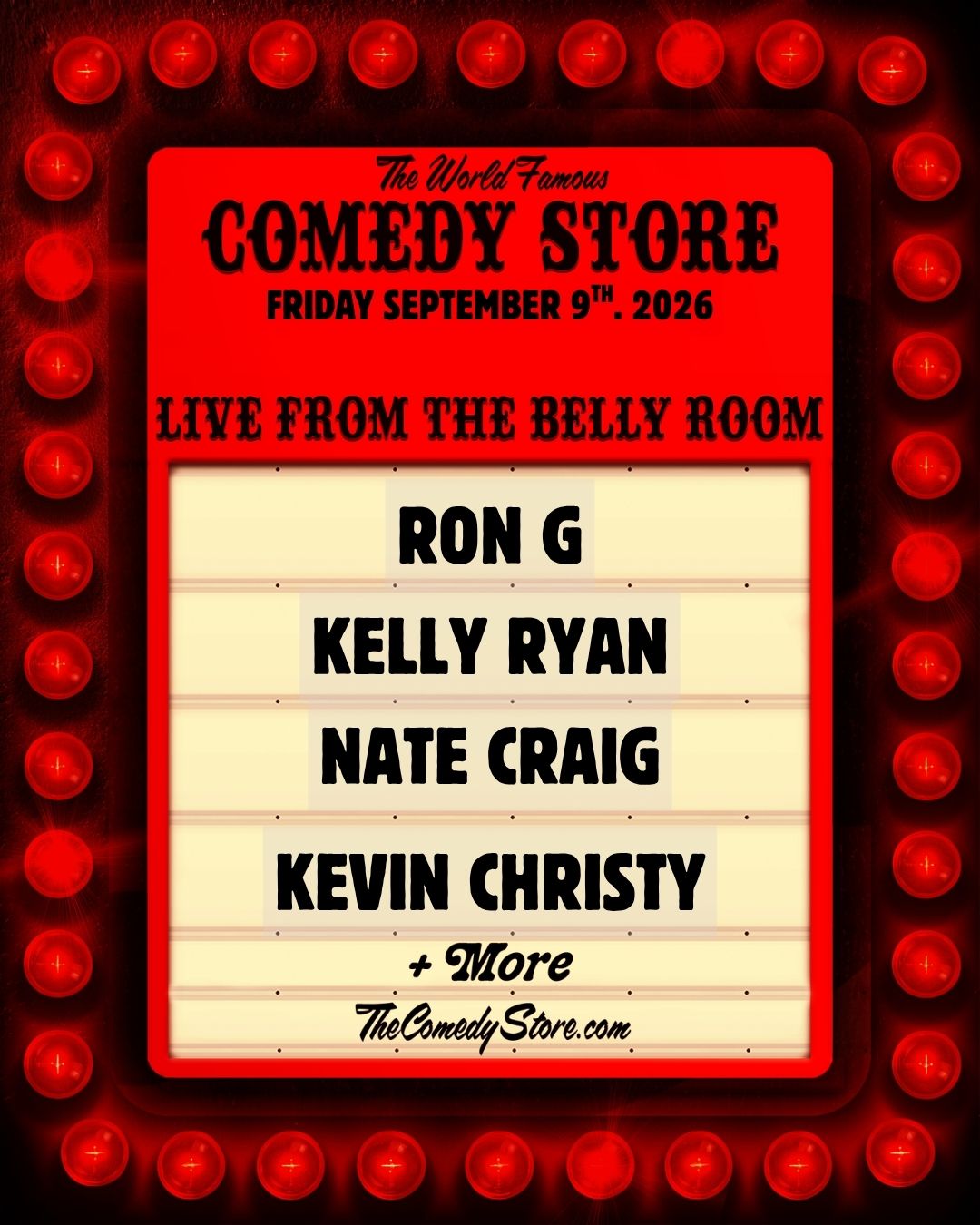 Flyer for Sets from the Belly