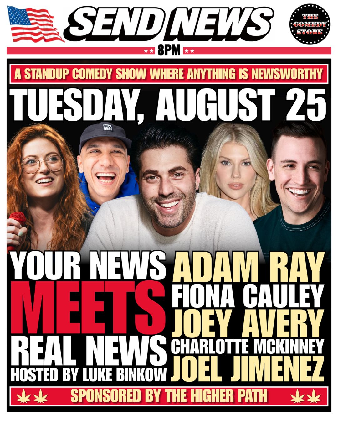 Flyer for Send News