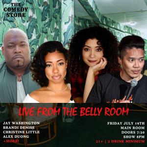 Live from the Belly Room - Jay Washington, Brandi Denise, Christine Little, Alex Duong +more!