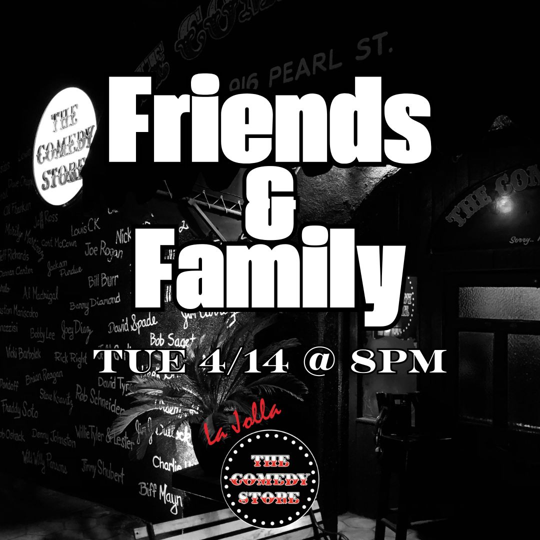 Flyer for Friends & Family