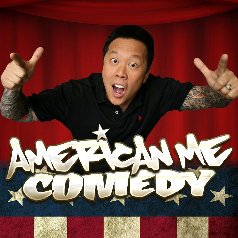 Flyer for American Me Comedy