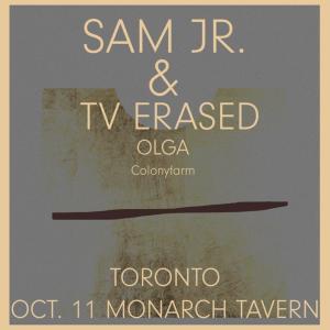 Sam Jr w/ TV Erased, Olga