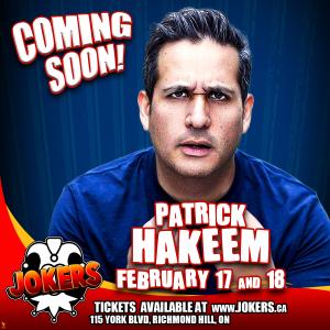 Headliner Patrick Hakeem