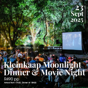 Kleinkaap Moonlight Dinner & Movie Night | 23 Sept'25