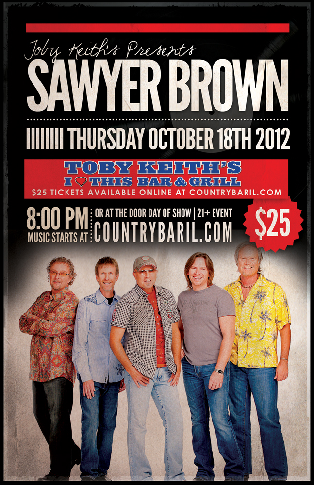 Tickets for Sawyer Brown in Rosemont from ShowClix