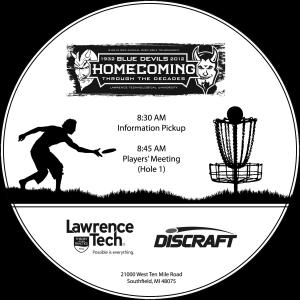 Homecoming Disc Golf Tournament