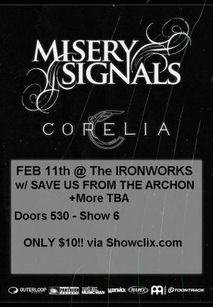 Misery Signals live @ The Ironworks