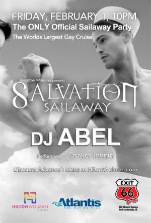 SALVATION Sailaway with DJ Abel