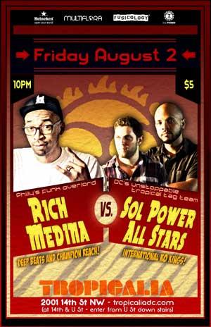 Rich Medina vs Sol Power All-Stars