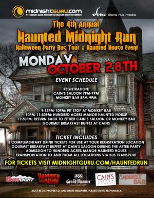 4th Annual Haunted Midnight Run