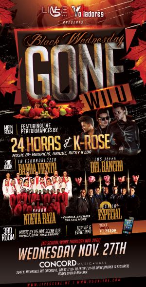 Black Wednesday Gone Wild! (18+)