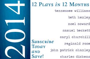 2014 3-Play Staged Reading Subscription Package