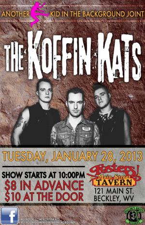 KOFFIN KATS LIVE IN BECKLEY WV!!!!