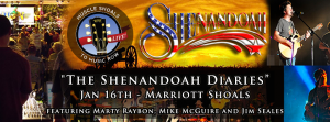 Muscle Shoals to Music Row LIVE Shenandoah Diaries