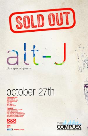 alt-J - SOLD OUT