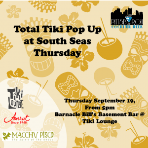 Pittsburgh Cocktail Week Total Tiki Pop Up