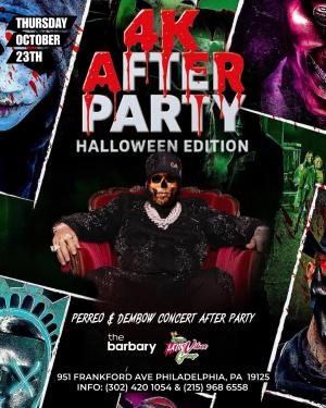 4K HALLOWEEN EDITION AFTERPARTY/ THE BARBARY