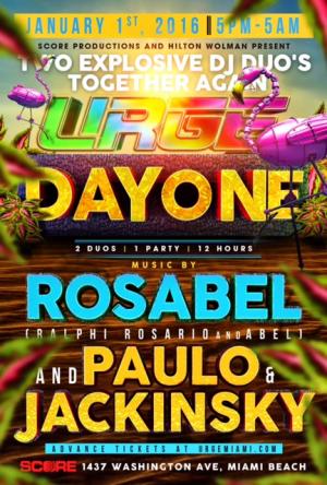 URGE DAY ONE 2016