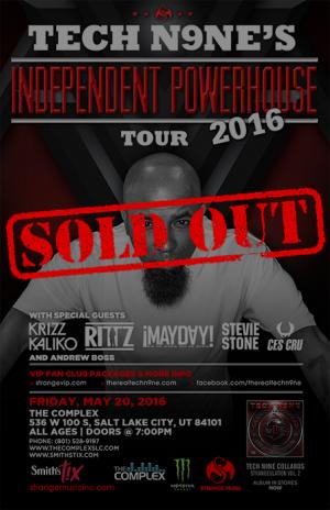 TECH N9NE - SOLD OUT