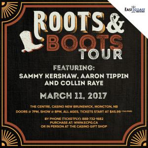 Roots and Boots Tour 2017
