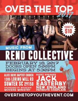 Over The Top Youth Event w Rend Collective