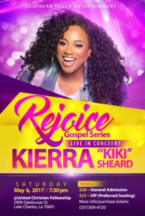 REJOICE gospel series - KIERRA "KIKI" SHEARD