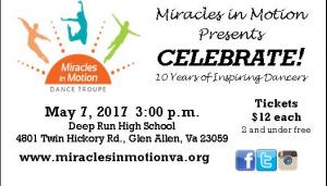 Miracles in Motion Dance Recital-CELEBRATE!